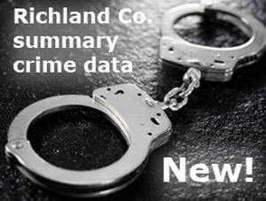 The State crime database of summary Richland County crime data now available here