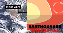 Interactive earthquake graphic pop-up